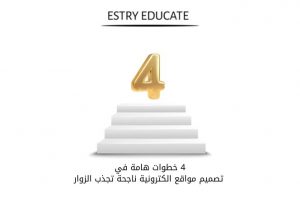 4 خطوات هامة في تصميم مواقع الكترونية ناجحة تجذب الزوار